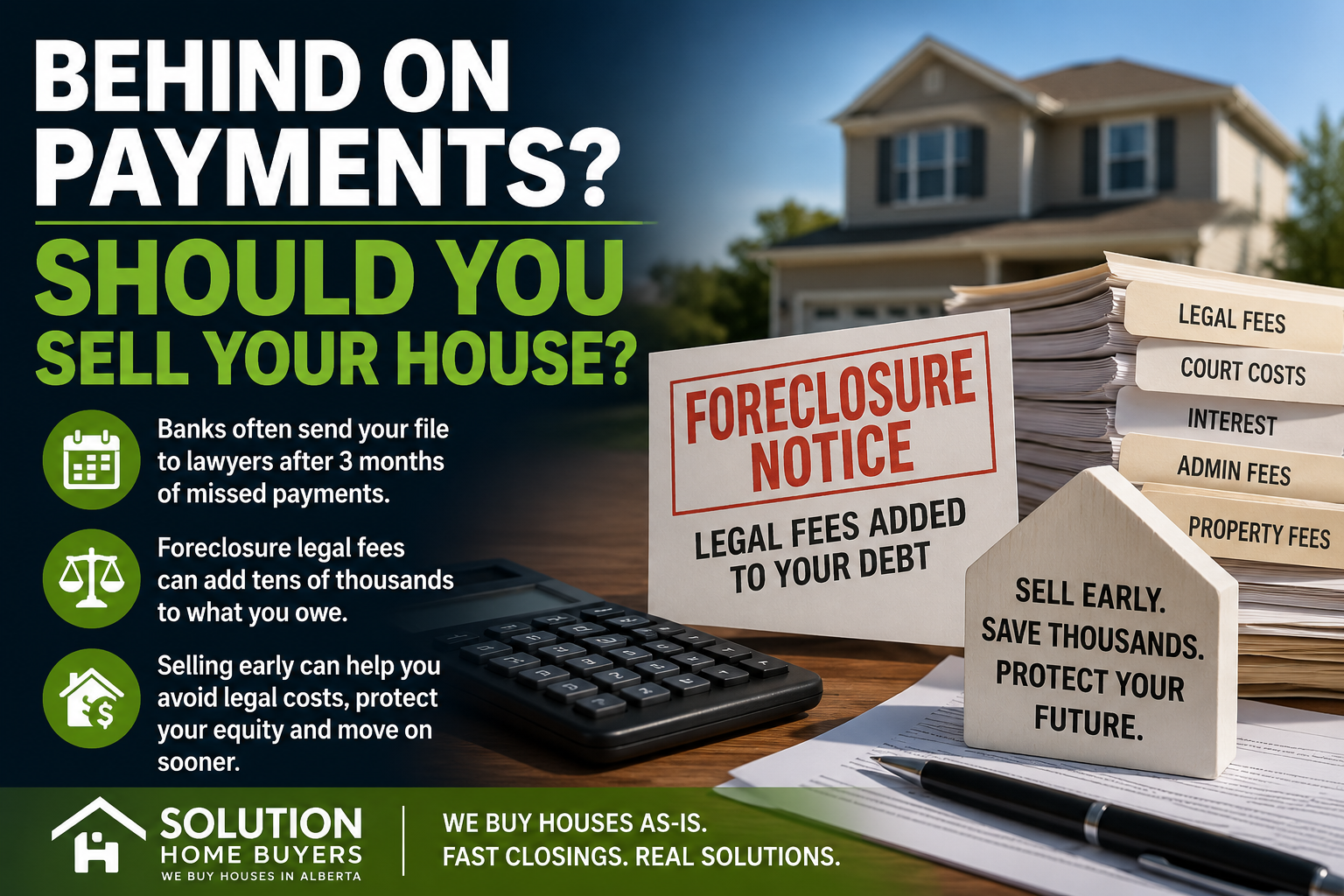Foreclosure Infograph Infographic showing why its important to take action now if you miss a mortgage payment